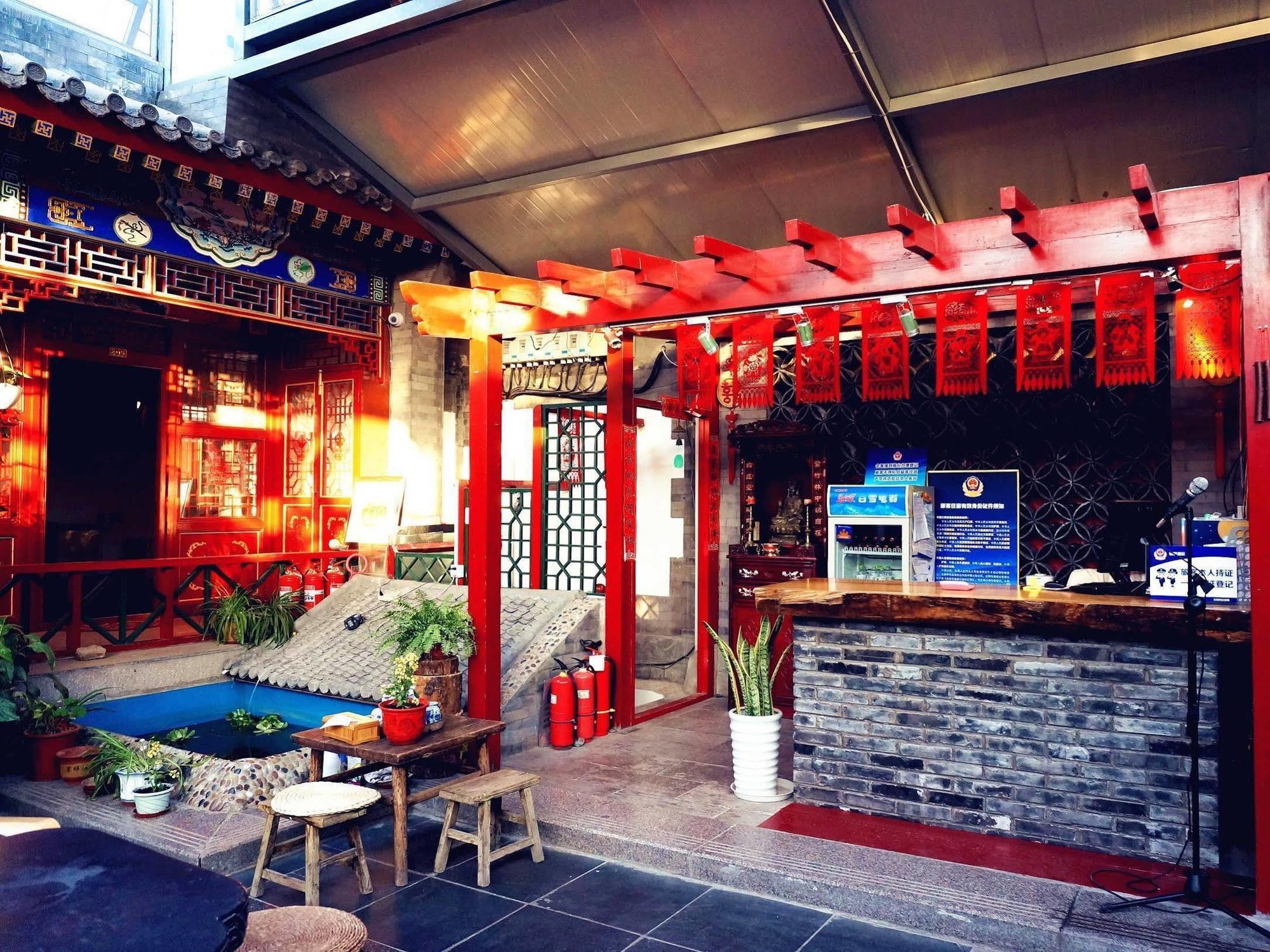 Templeside Deluxe Hutong Hotel Пекин Экстерьер фото